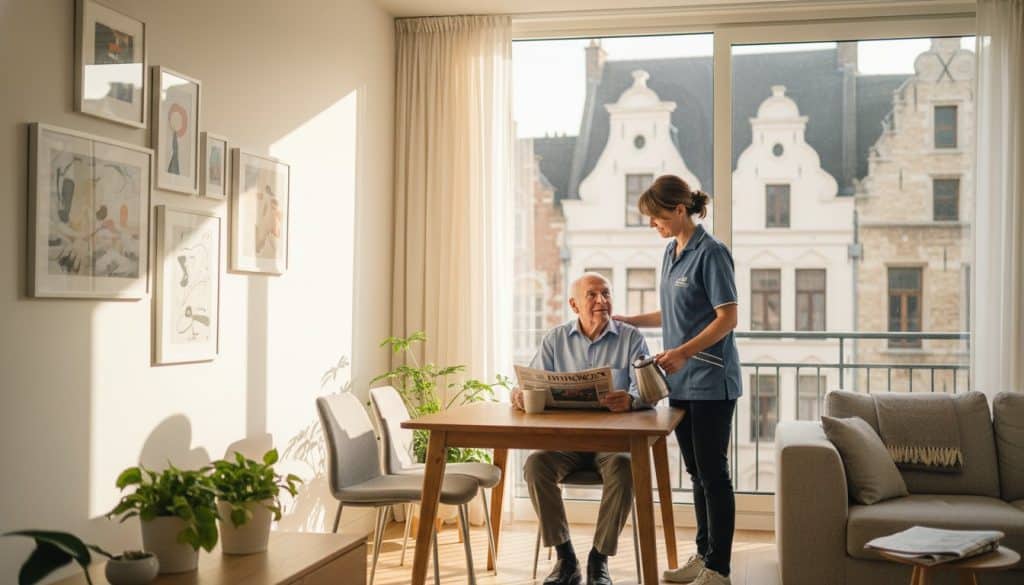 Dagindeling met inwonende zorg in Antwerpen: Voorbeelden en voordelen